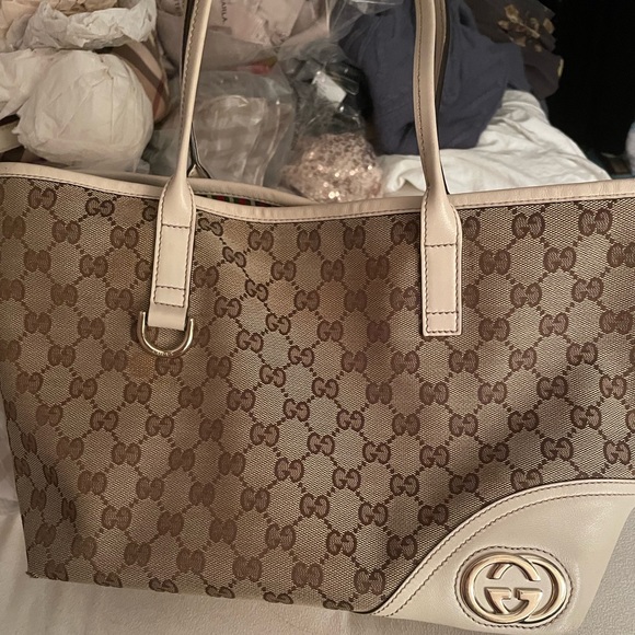 Authentic Gucci logo tote bag - Picture 4 of 13